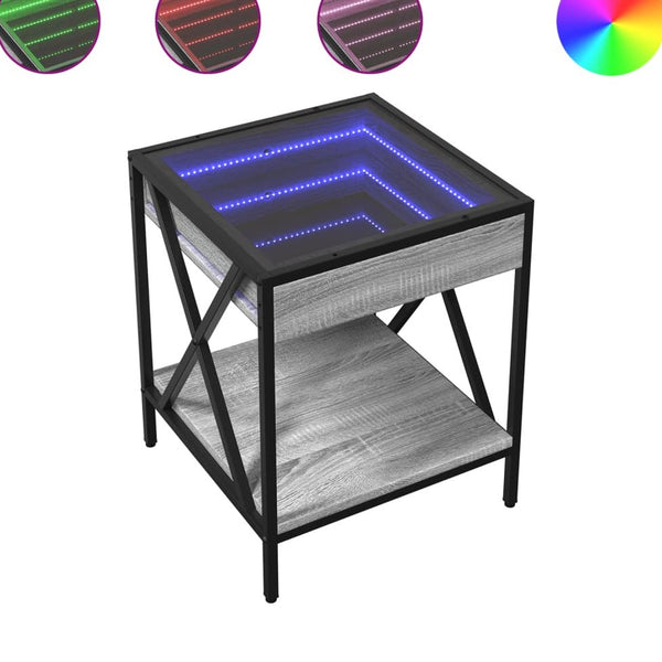 Sohvapöytä Infinity Led-Valoilla