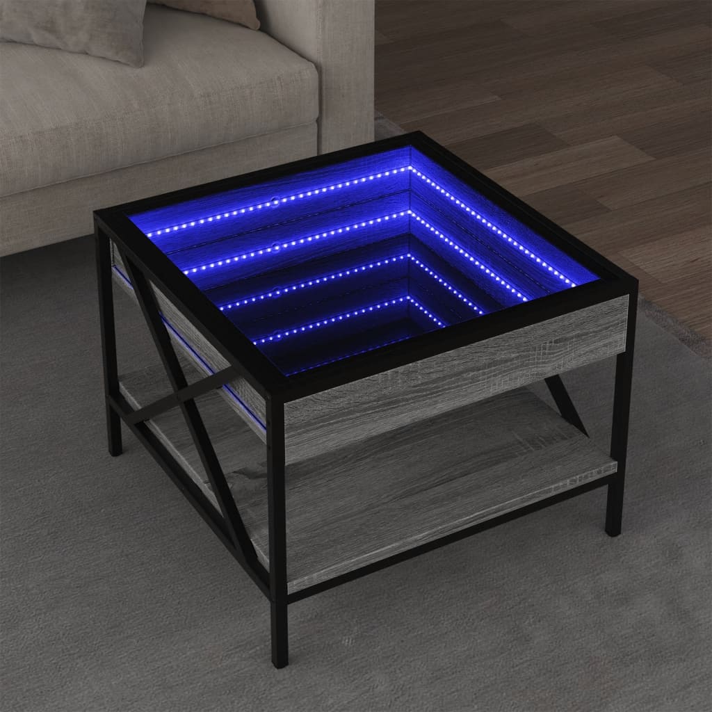 Sohvapöytä Infinity Led-Valoilla