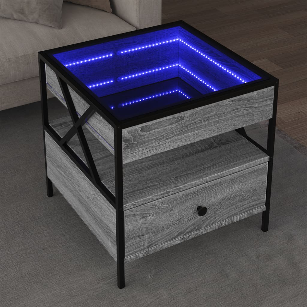 Sohvapöytä Infinity Led-Valoilla