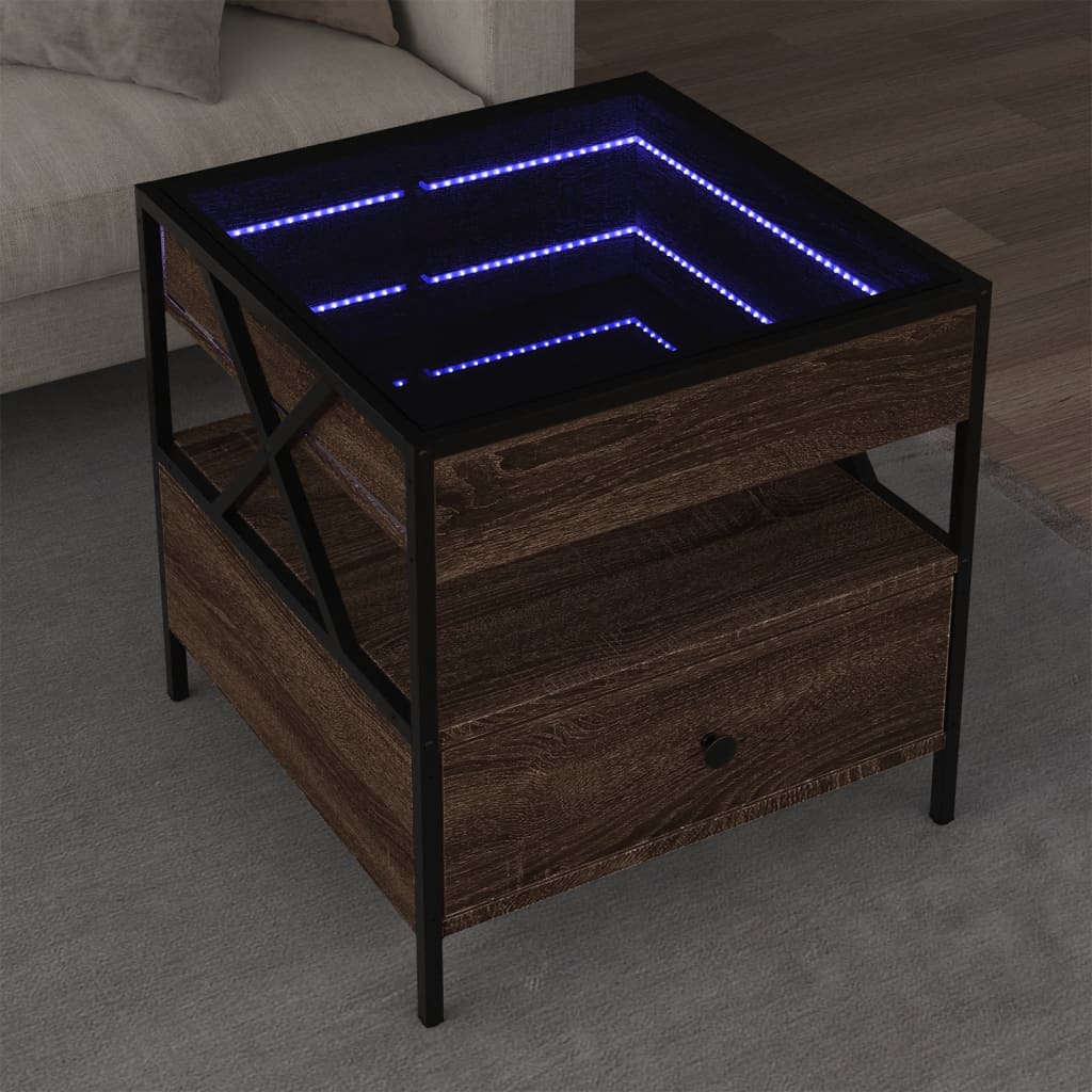 Sohvapöytä Infinity Led-Valoilla