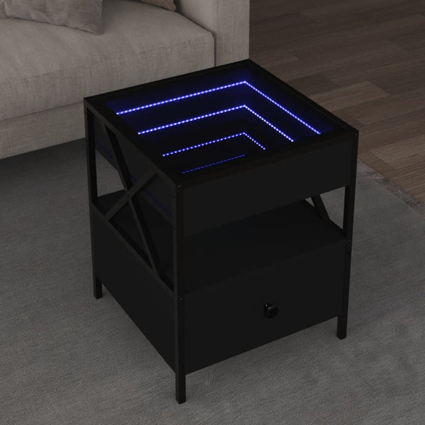 Sohvapöytä Infinity Led-Valoilla