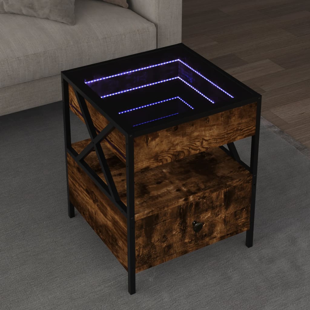 Sohvapöytä Infinity Led-Valoilla