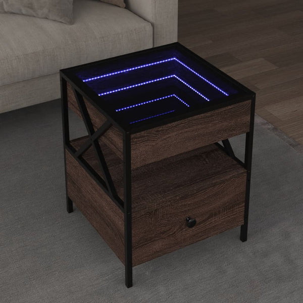 Sohvapöytä Infinity Led-Valoilla