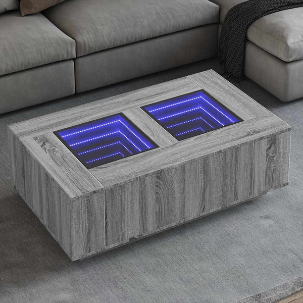 Sohvapöytä Infinity Led-Valoilla