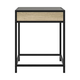 Sohvapöytä Infinity Led-Valoilla Sonoma-Tammi 40X40X51 Cm