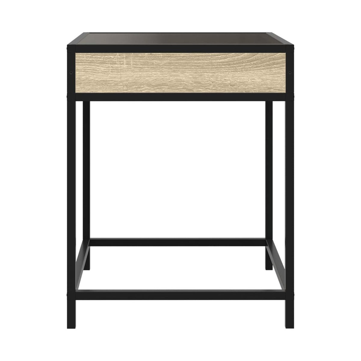 Sohvapöytä Infinity Led-Valoilla Sonoma-Tammi 40X40X51 Cm