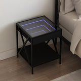 Sohvapöytä Infinity Led-Valoilla 40X40X49 Cm