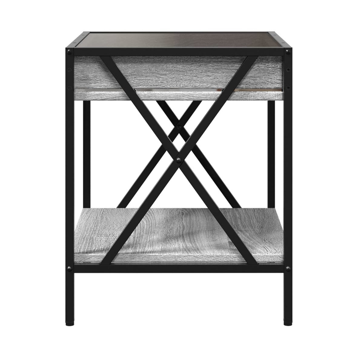 Sohvapöytä Infinity Led-Valoilla 40X40X49 Cm