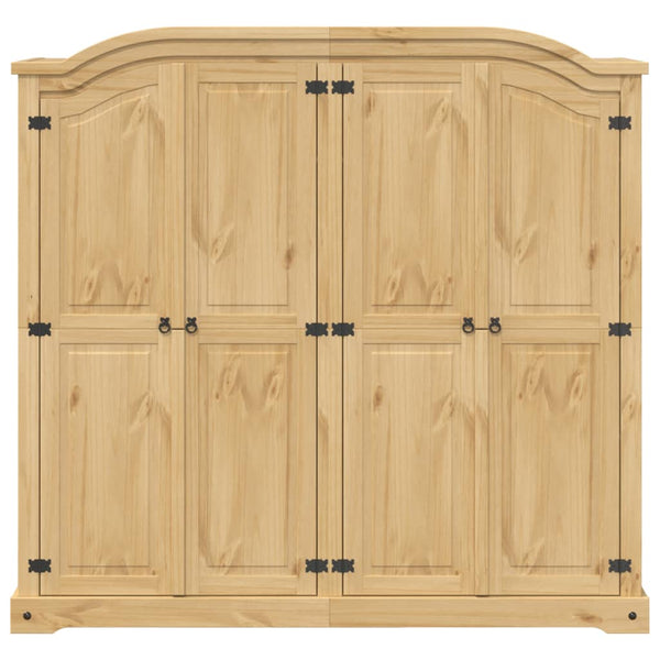 Vaatekaappi Corona 194X52X186 Cm Täysi Mänty