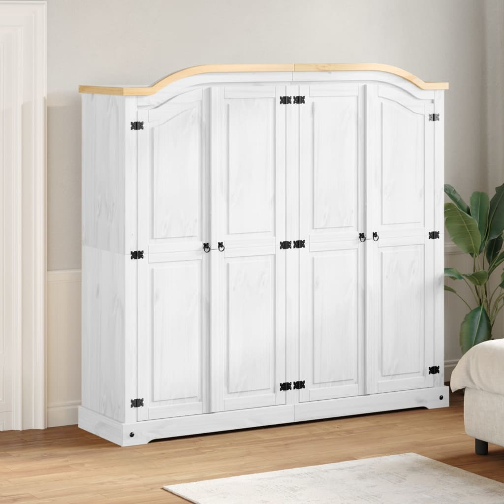 Vaatekaappi Corona 194X52X186 Cm Täysi Mänty