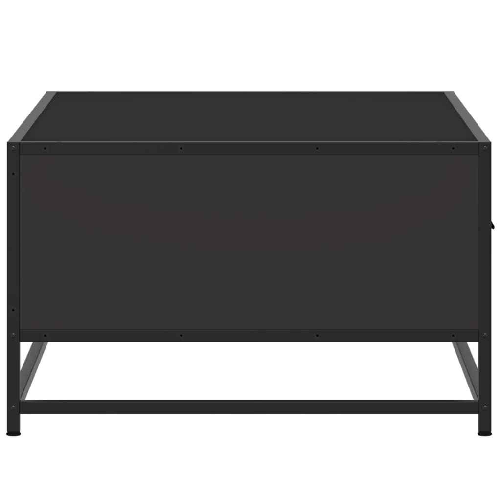 Sohvapöytä 90X57X35 Cm Tekninen Puu Ja Metalli