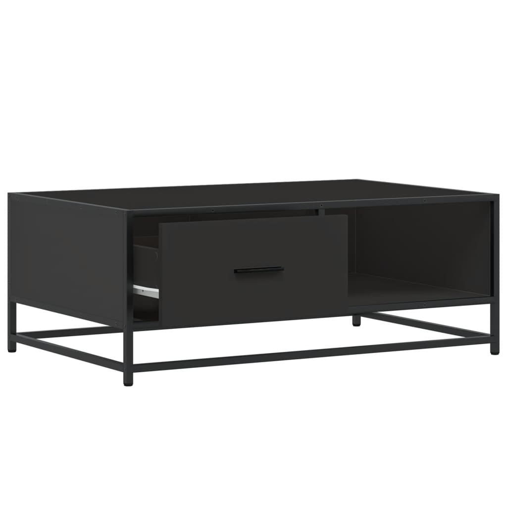 Sohvapöytä 90X57X35 Cm Tekninen Puu Ja Metalli