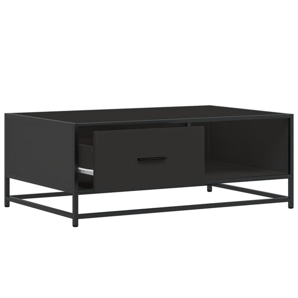 Sohvapöytä 90X57X35 Cm Tekninen Puu Ja Metalli