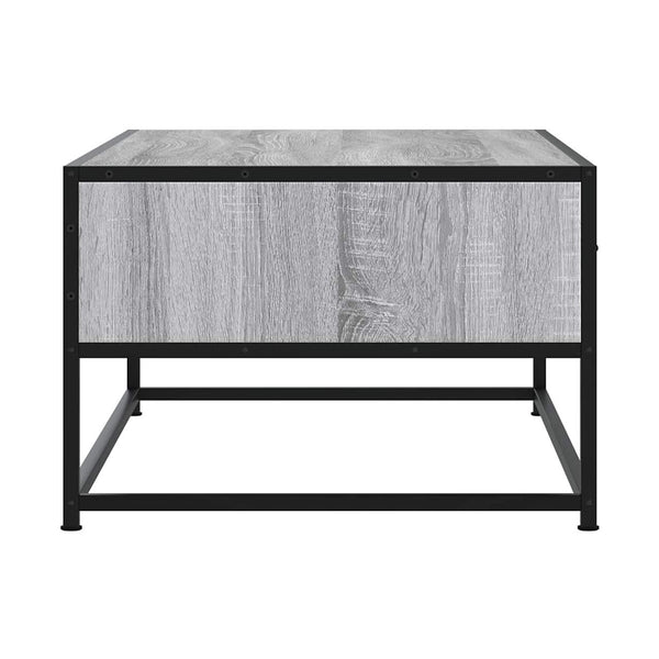 Sohvapöytä 100X50X35 Cm Tekninen Puu Ja Metalli