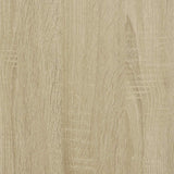 Kirjahylly Sonoma-Tammi 33,5X33X107,5 Cm Lastulevy