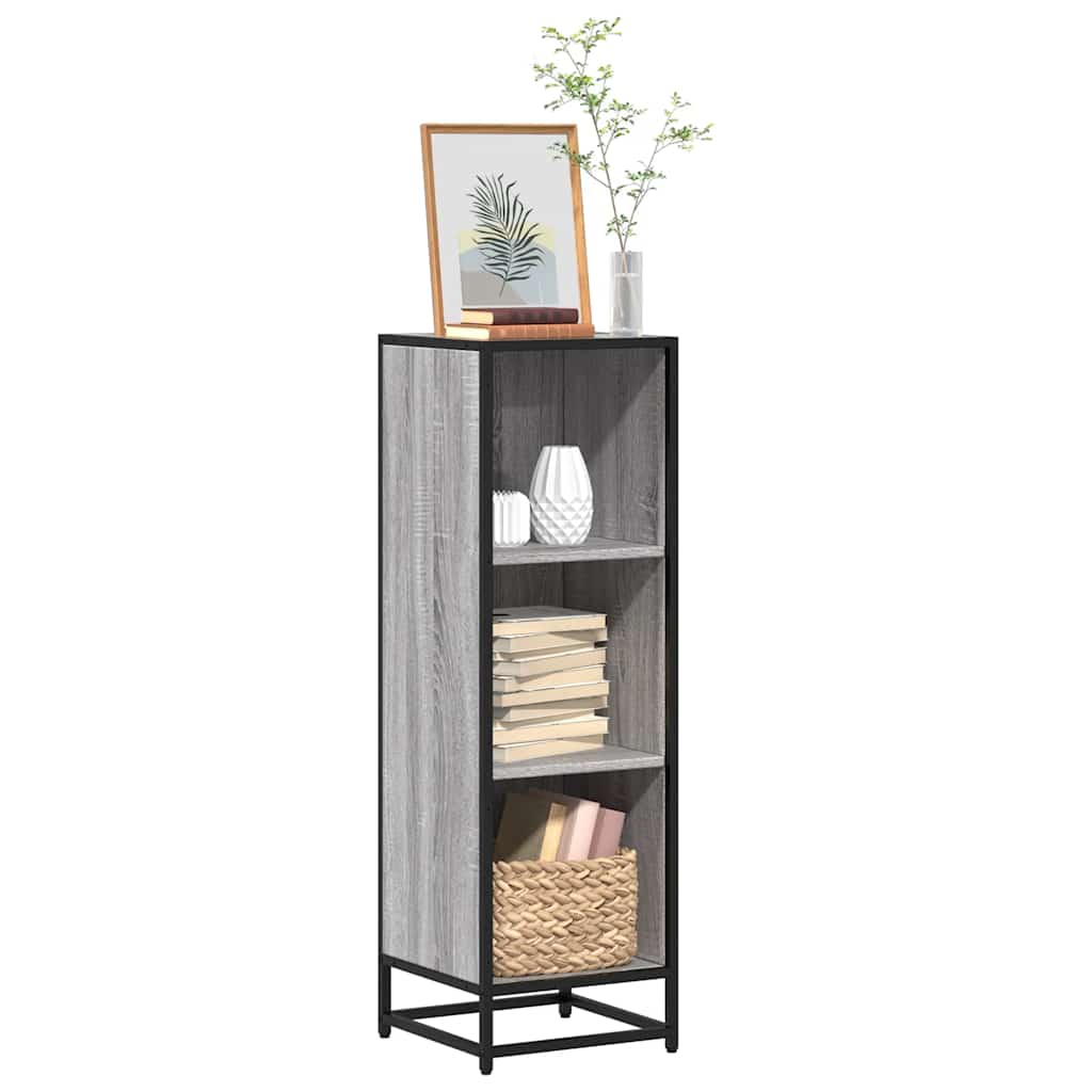 Kirjahylly Sonoma-Tammi 33,5X33X107,5 Cm Lastulevy