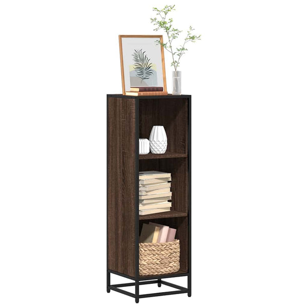 Kirjahylly Sonoma-Tammi 33,5X33X107,5 Cm Lastulevy
