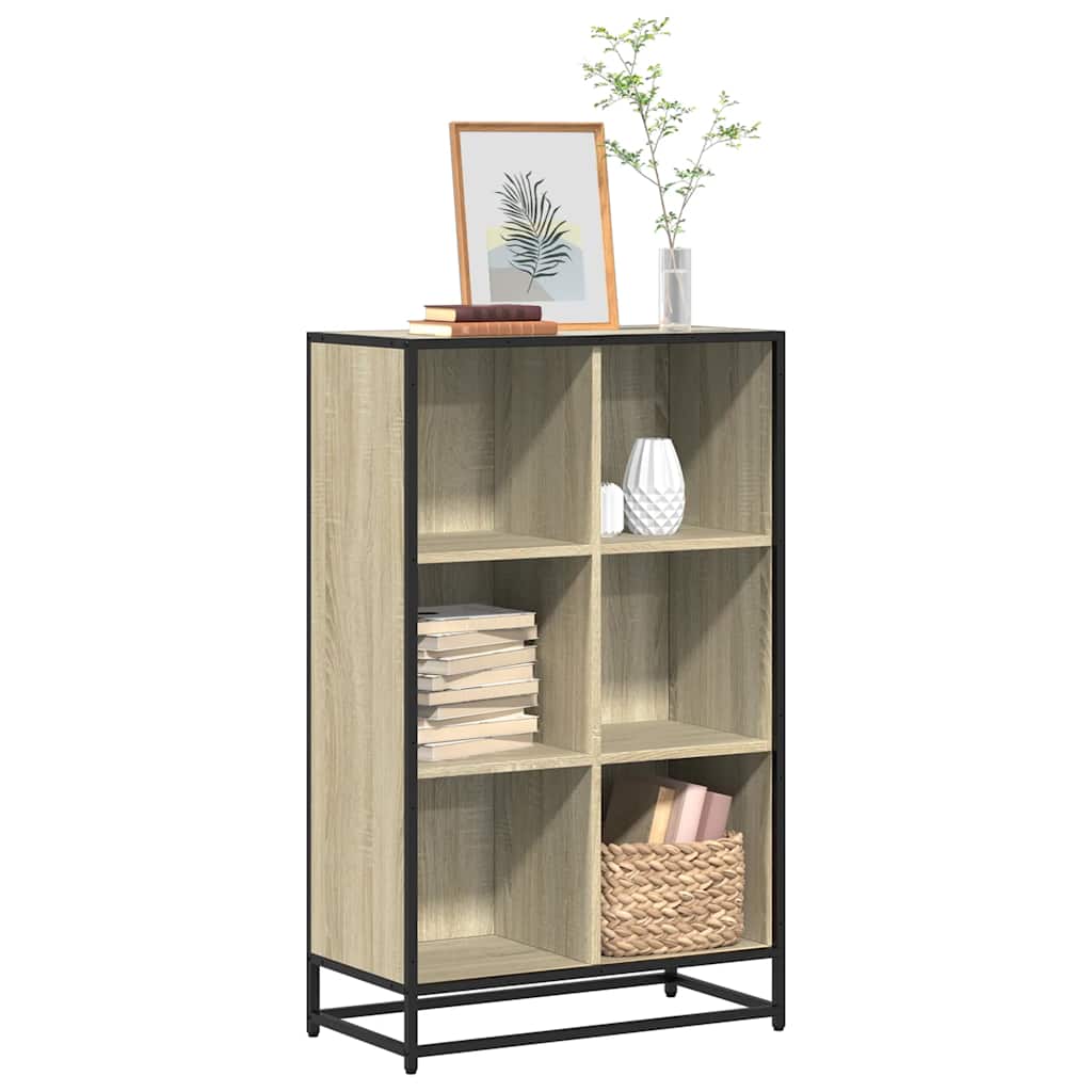 Kirjahylly Sonoma-Tammi 33,5X33X107,5 Cm Lastulevy