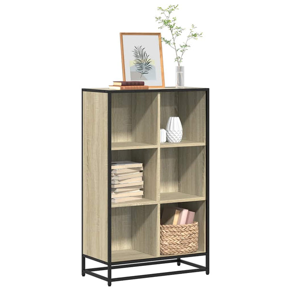 Kirjahylly Sonoma-Tammi 33,5X33X107,5 Cm Lastulevy