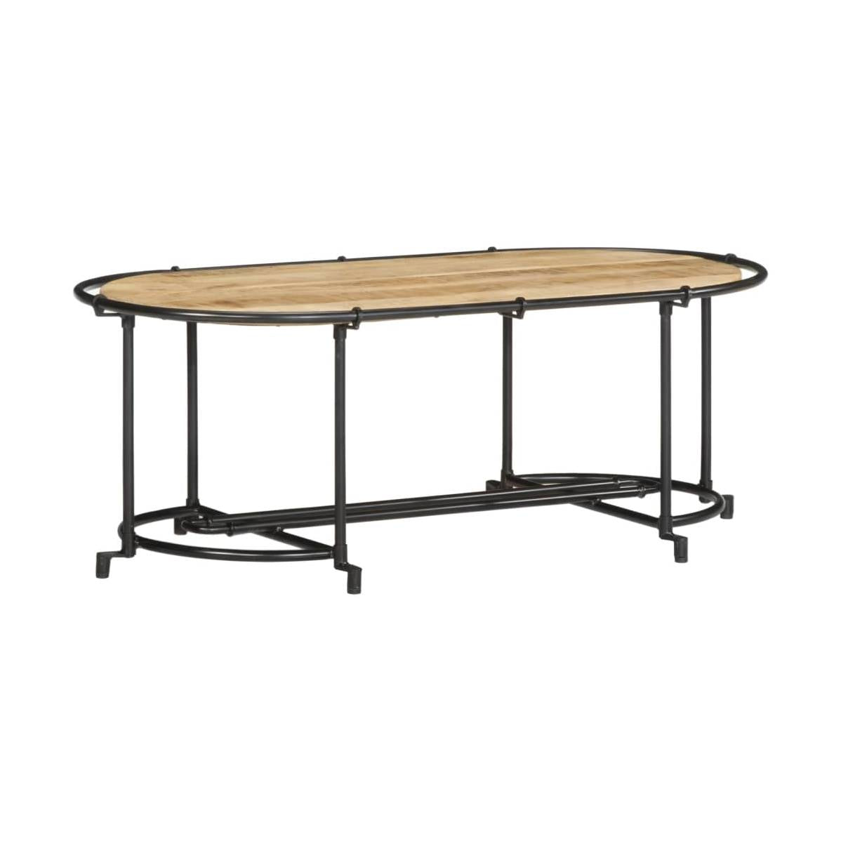 Sohvapöytä 110X55X40 Cm Täysi Kierrätetty