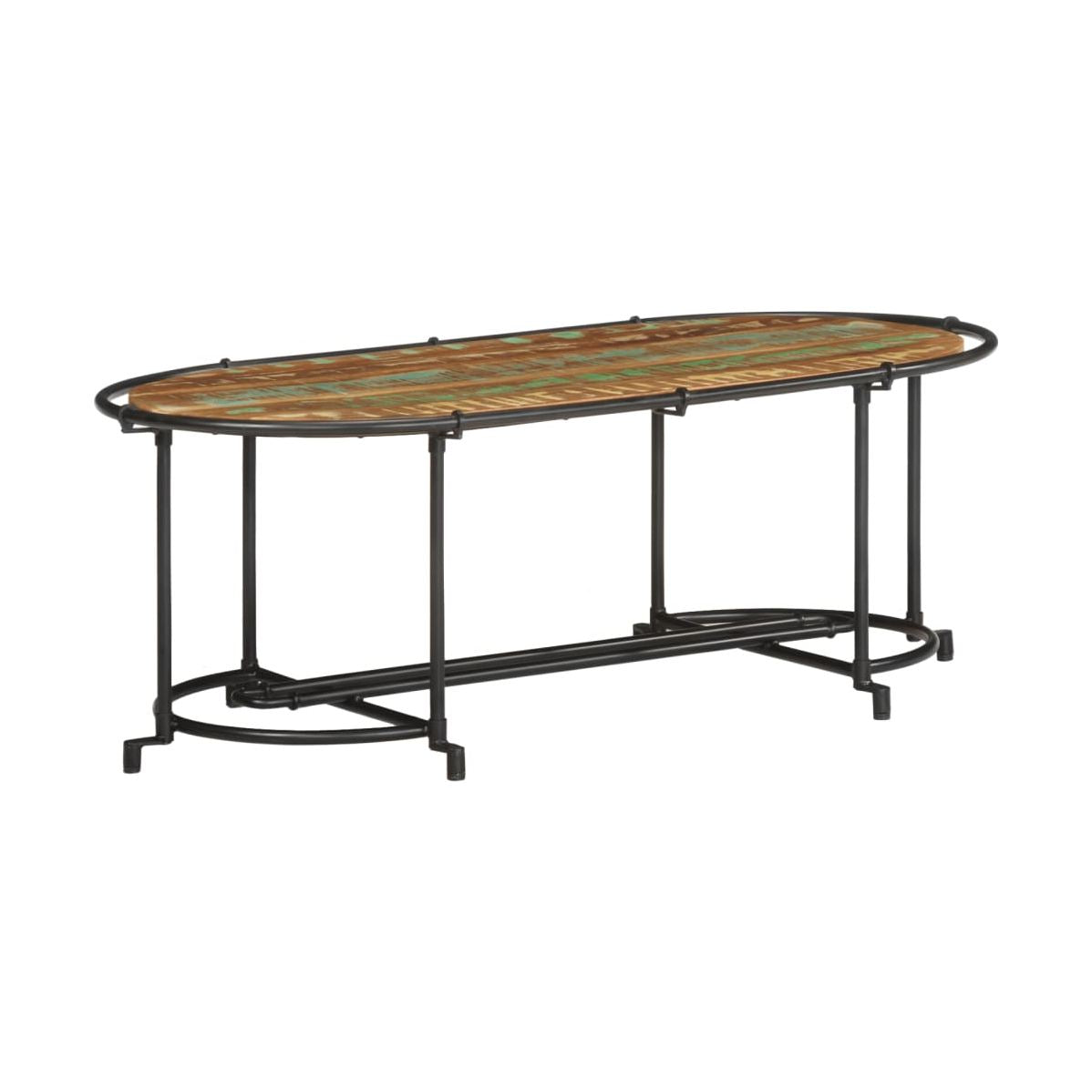 Sohvapöytä 110X55X40 Cm Täysi Kierrätetty