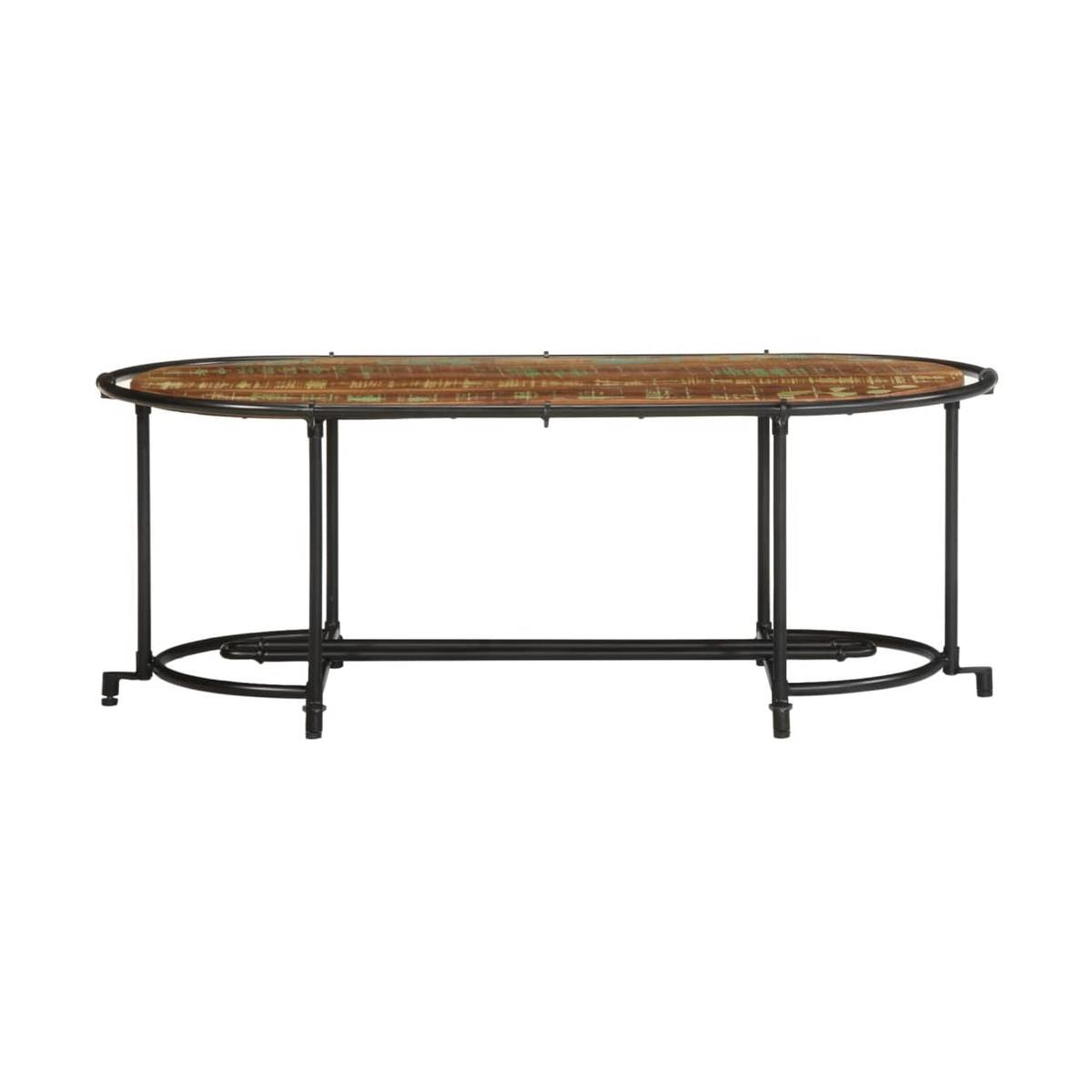 Sohvapöytä 110X55X40 Cm Täysi Kierrätetty