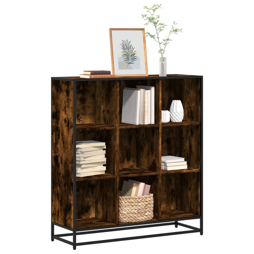 Kirjahylly Sonoma-Tammi 33,5X33X107,5 Cm Lastulevy