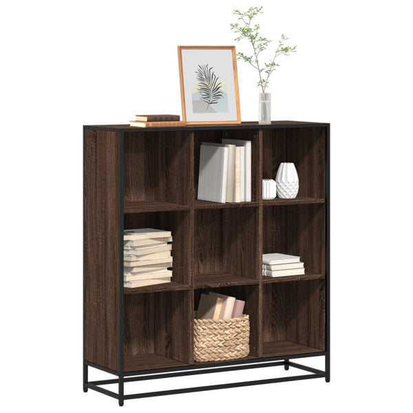 Kirjahylly Sonoma-Tammi 33,5X33X107,5 Cm Lastulevy