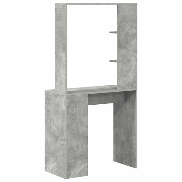 Pöytä Betoni Harmaa Tekninen Puu 78,5 X 37 X 154,5 Cm