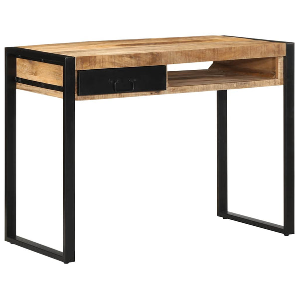 Työpöytä 100X50X75 Cm Massiivipuuta Mango