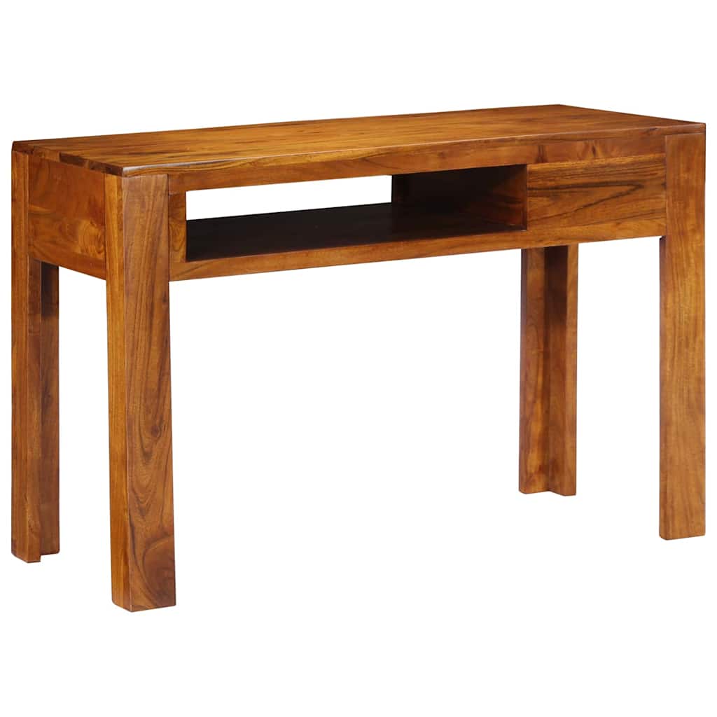 Kirjoituspöytä Laatikon Kanssa Ruskea 110 X 50 X 73 Cm