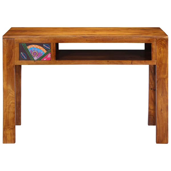 Kirjoituspöytä Laatikon Kanssa Ruskea 110 X 50 X 73 Cm