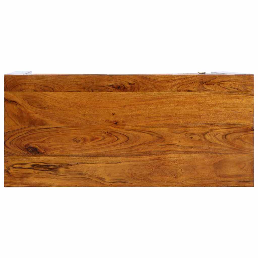 Kirjoituspöytä Laatikon Kanssa Ruskea 110 X 50 X 73 Cm