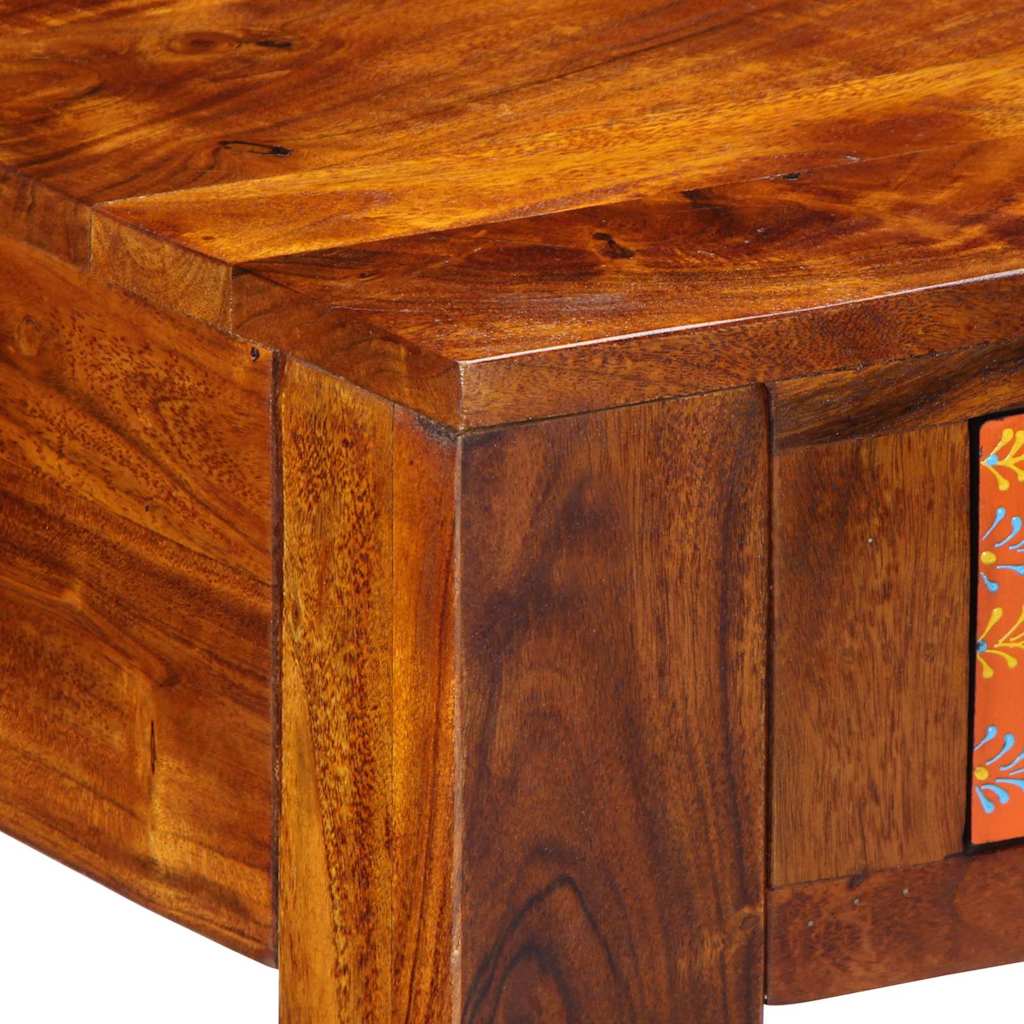 Kirjoituspöytä Laatikon Kanssa Ruskea 100 X 50 X 75 Cm