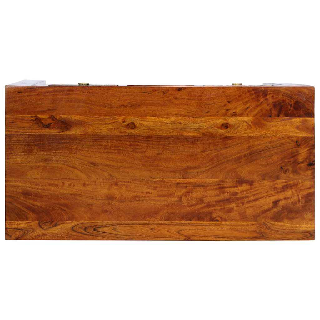 Kirjoituspöytä Laatikon Kanssa Ruskea 100 X 50 X 75 Cm