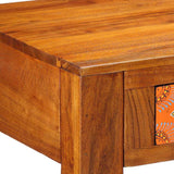 Kirjoituspöytä Ruskea 100 X 50 X 75 Cm