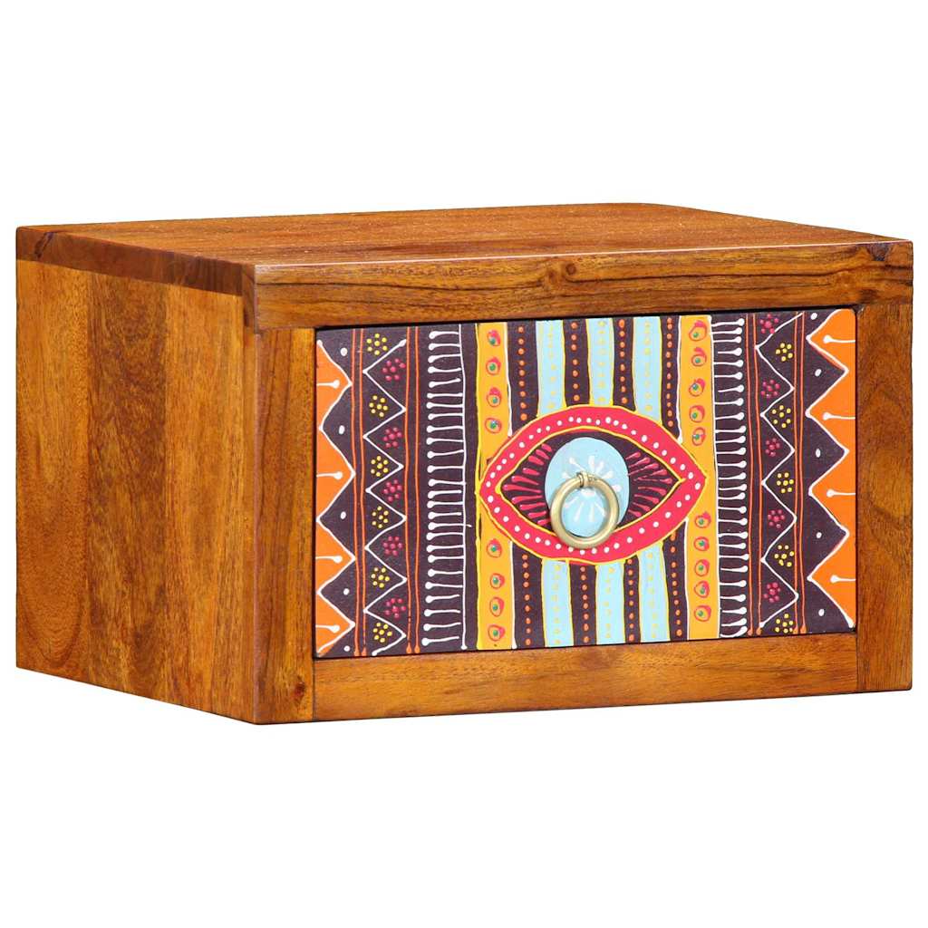 Yöpöytäkaappi 2 Kpl Ruskea 35 X 30 X 22 Cm