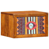 Yöpöytäkaappi 2 Kpl Ruskea 35 X 30 X 22 Cm