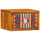 Yöpöytäkaappi 2 Kpl Ruskea 35 X 30 X 22 Cm