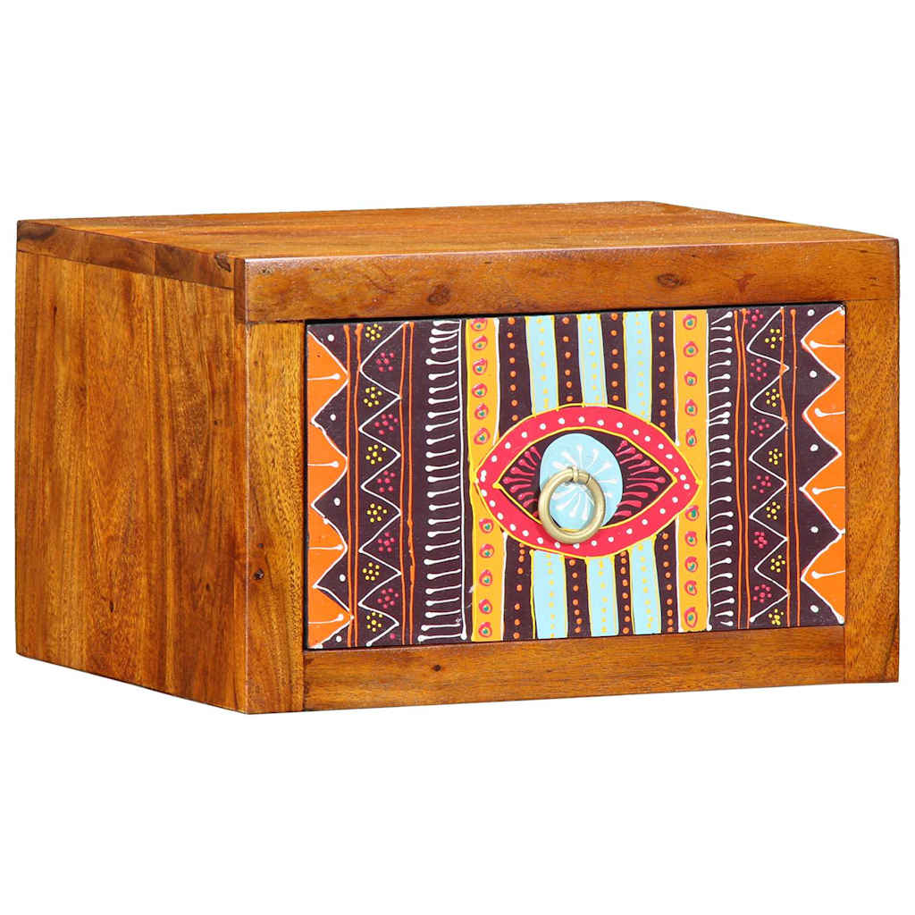Yöpöytäkaappi 2 Kpl Ruskea 35 X 30 X 22 Cm