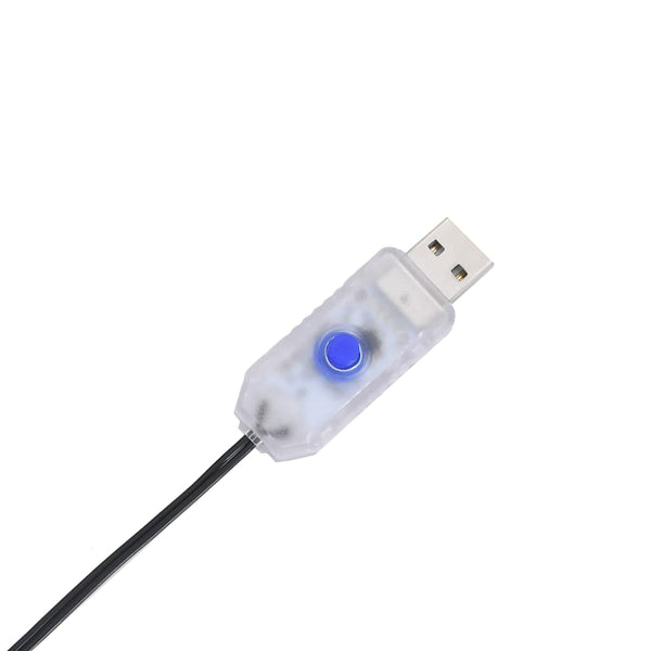 Jouluvalot Star Silhouette 80 Leds Lämmin Valkoinen