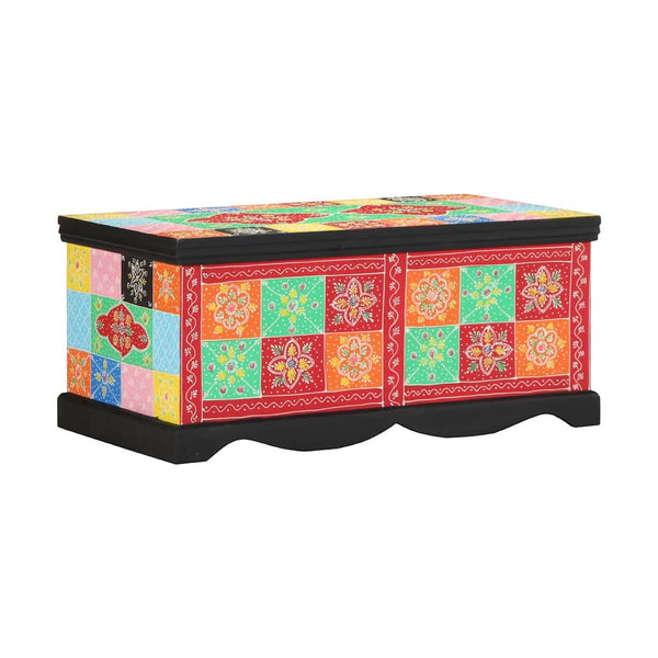 Sohvapöytä Monivärinen 90X50X40 Cm Massiivipuu Mango