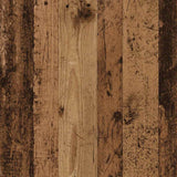 Tilanjakaja/Kirjahylly Vanhaa Puuta 100X24X140 Cm Lastulevy