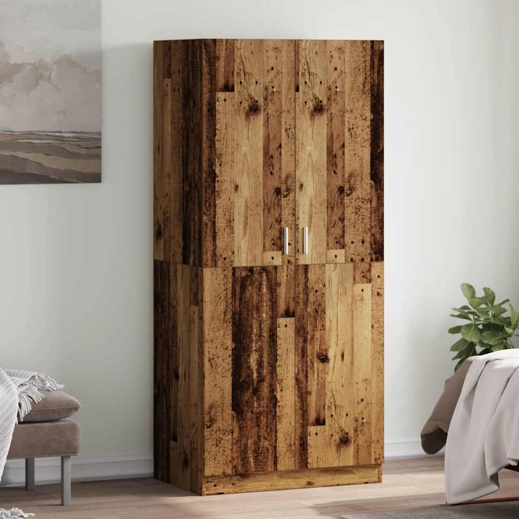 Vaatekaappi 90X52X200 Cm Tekninen Puu
