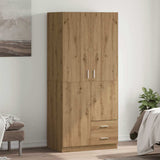 Vaatekaappi 80X52X180 Cm Tekninen Puu