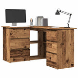 Kulmapöytä 145X100X76 Cm Tekninen Puu
