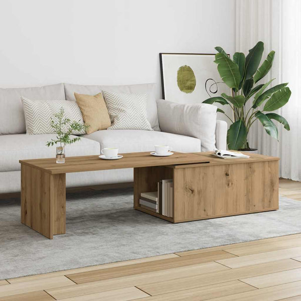 Sohvapöytä Vanhaa Puuta 150X50X35 Cm Lastulevy