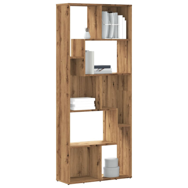 Kirjahylly 67X24X161 Cm Tekninen Puu