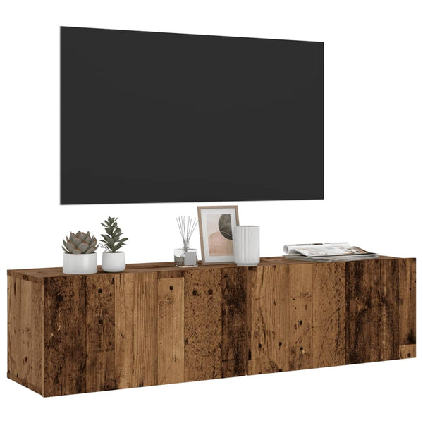 Tv-Seinäkaappi 120X30X30 Cm Tekninen Puu