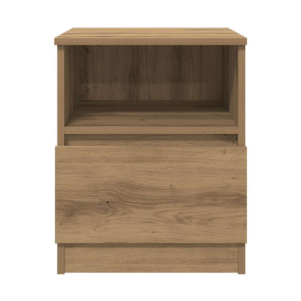 Yöpöytäkaapit 2 Kpl Käsityöläinen Tammi 40X40X50Cm Tekninen Puu